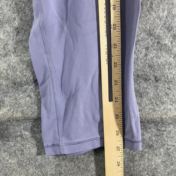 Athleta Leggings 1X Tempest Violet Elation High Rise Capri Plus Size Workout - Picture 9 of 13